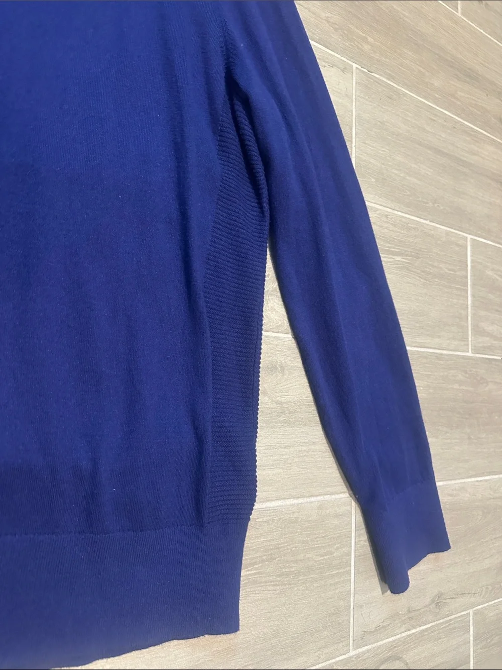 Banana Republic Men’s Quarter-Zip Sweater in Royal Blue
